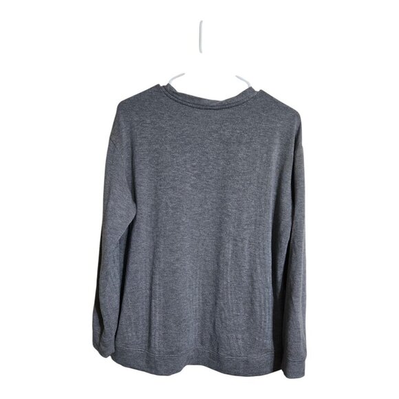 Orvis Shirt Men M Gray Outdoors Modal Crewneck Warm Preppy minimalist Career - Picture 2 of 7